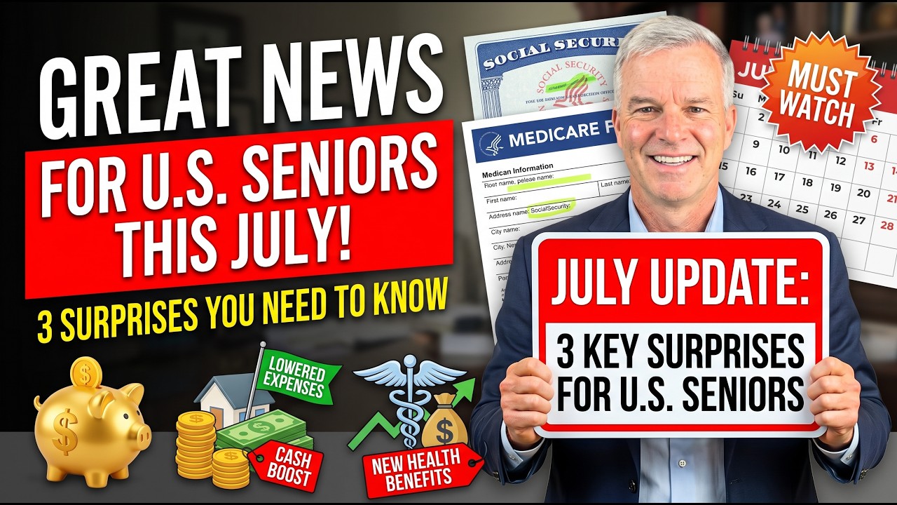 Great News for U.S. Seniors This July &mdash; 3 Surprises You Need to Know