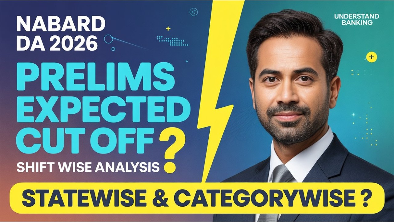 🔥 NABARD DA 2026 Prelims Cut Off OUT? 😱 Statewise & Categorywise SHOCKING Prediction!