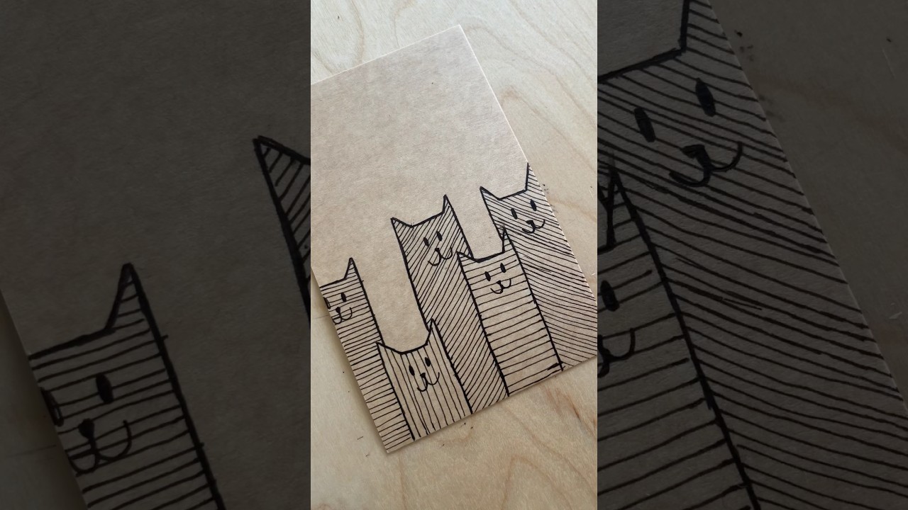Line art cats&hellip;     #art #drawing #artist #kresleni #umeni #malovani #artist #maliaartist