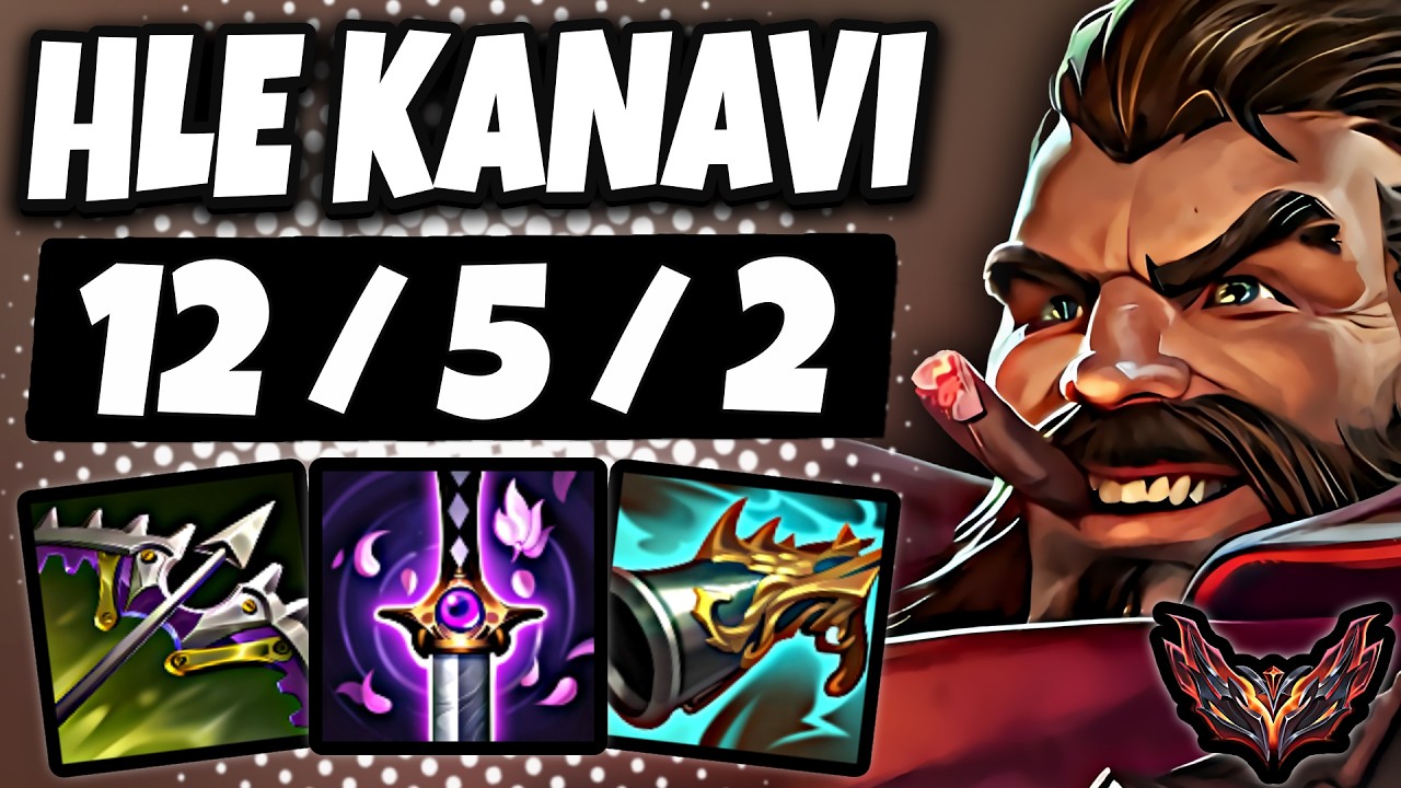 HLE Kanavi Graves vs Nidalee [ Jungle ] Korea Grandmaster 1192 LP | Patch 26.5