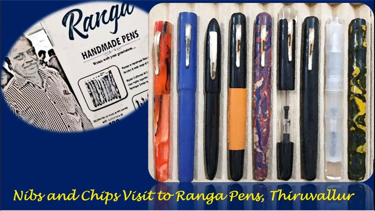 Nibs and Chips visit to Ranga Pens, Thiruvallur