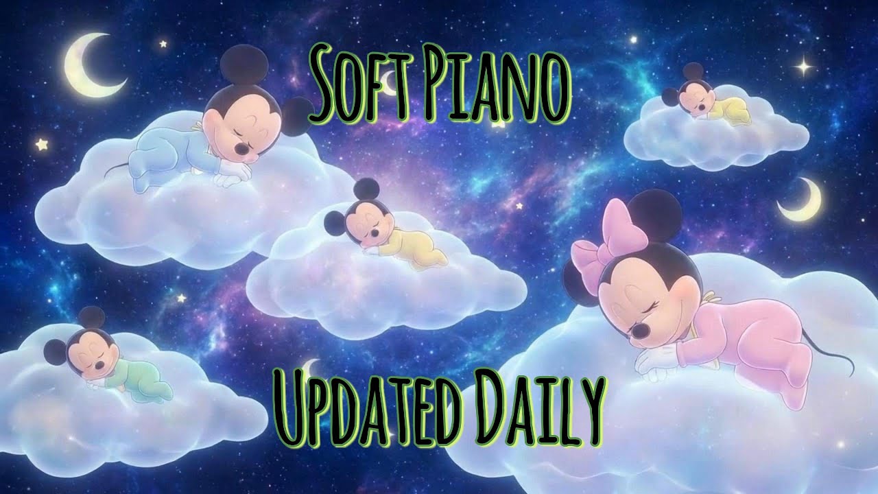 Soft Piano Baby Sleep Music ⭐Gentle Lullabies for Deep Sleep Music for sleeping ⭐Updated Daily Sleep
