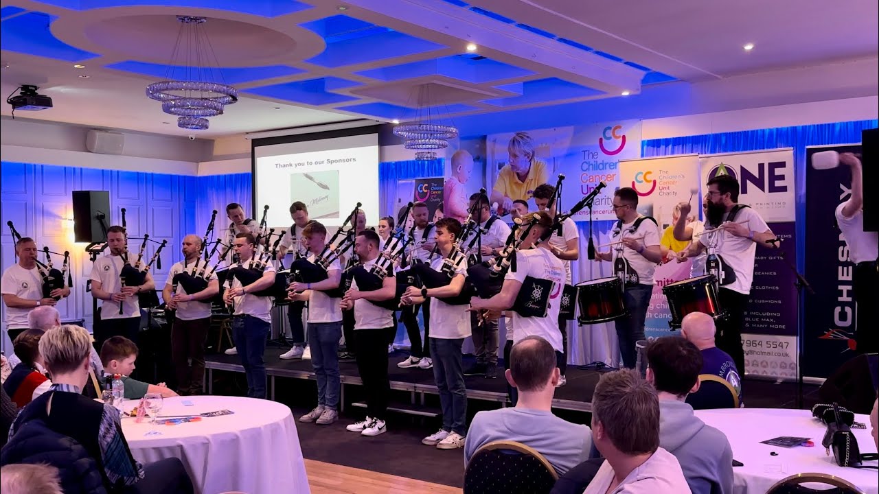 Inveraray & District Pipe Band- Children’s Cancer Charity Concert 2023 - New MSR
