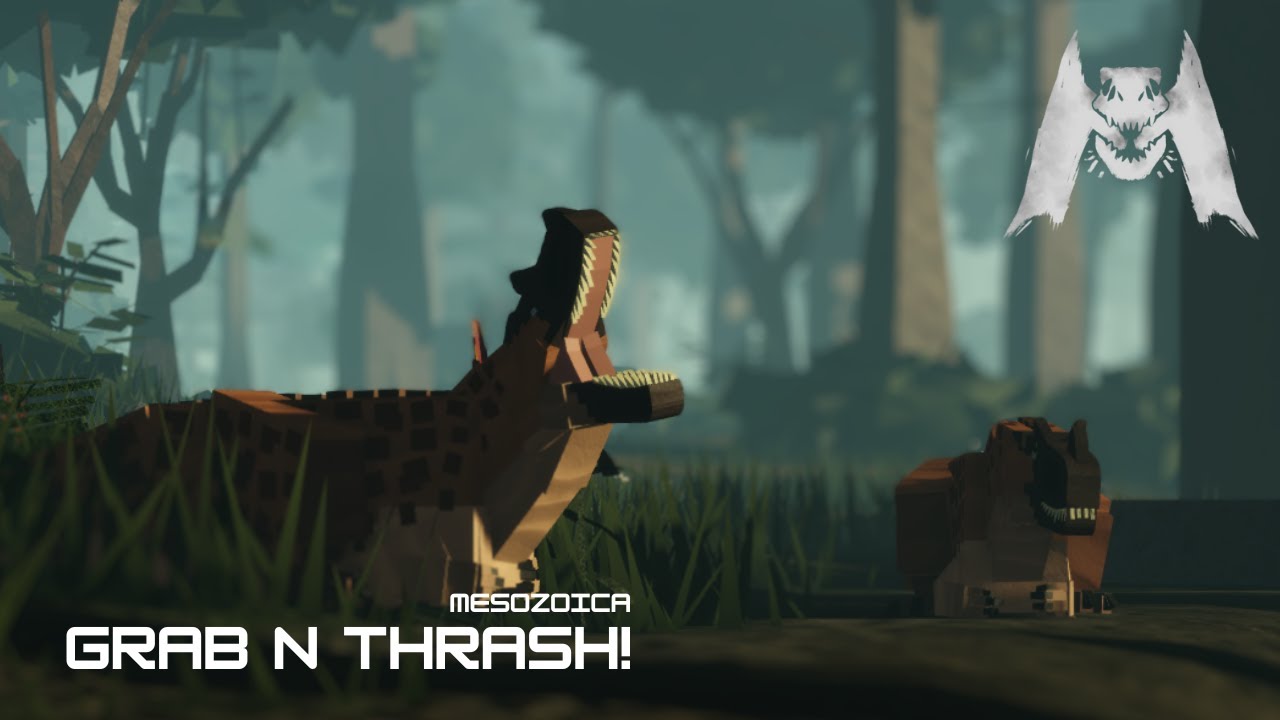 Grab and Thrash! Ceratosaurus | Mesozoica Gameplay | Roblox