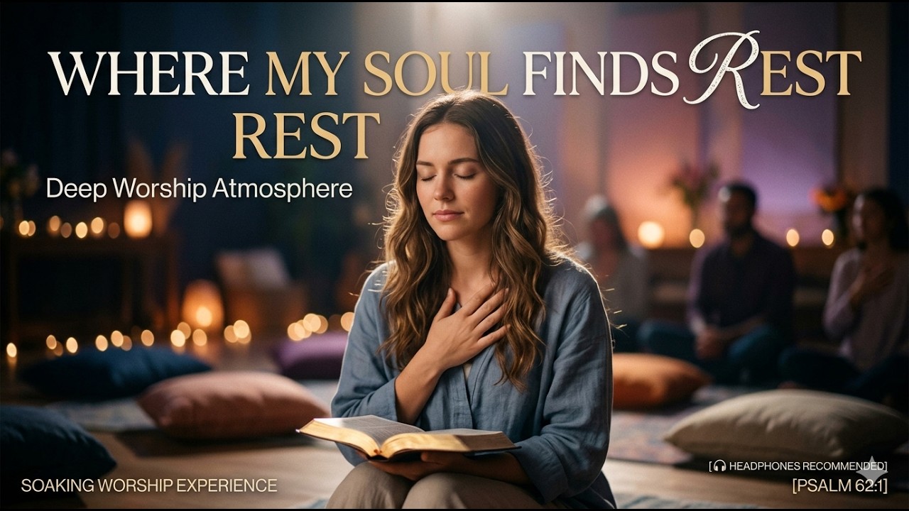 Where My Soul Finds Rest – Deep Worship Atmosphere | Soaking Prayer & Peace