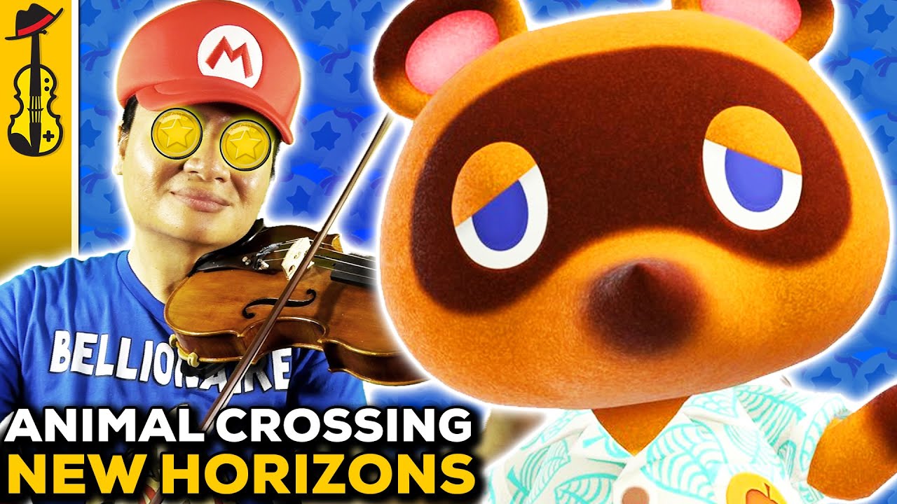 Animal Crossing: New Horizons - Welcome Horizons (Main Theme) [Violin Cover] || String Player Gamer