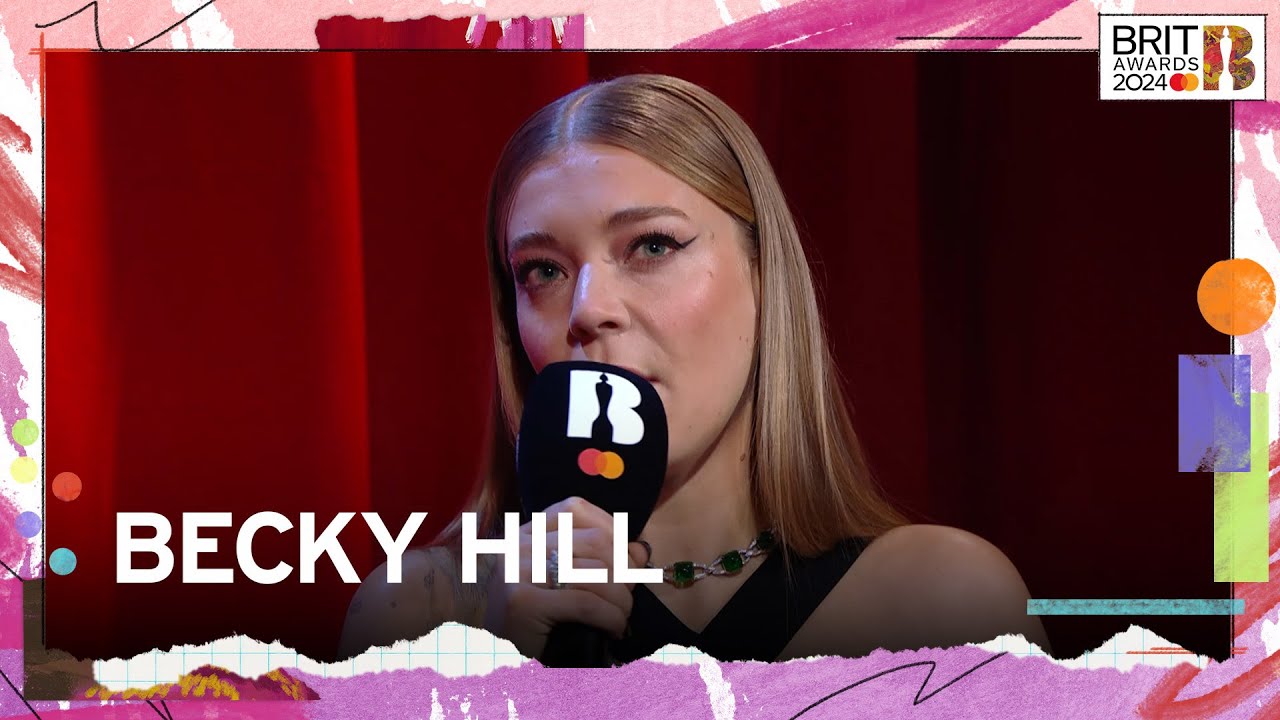 Becky Hill's Heartfelt Call for Fair Pay for Songwriters | The BRIT Awards 2024