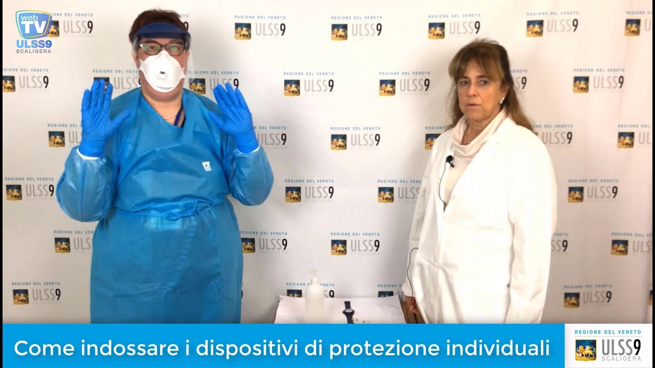 Come indossare i dispositivi di protezione individuale