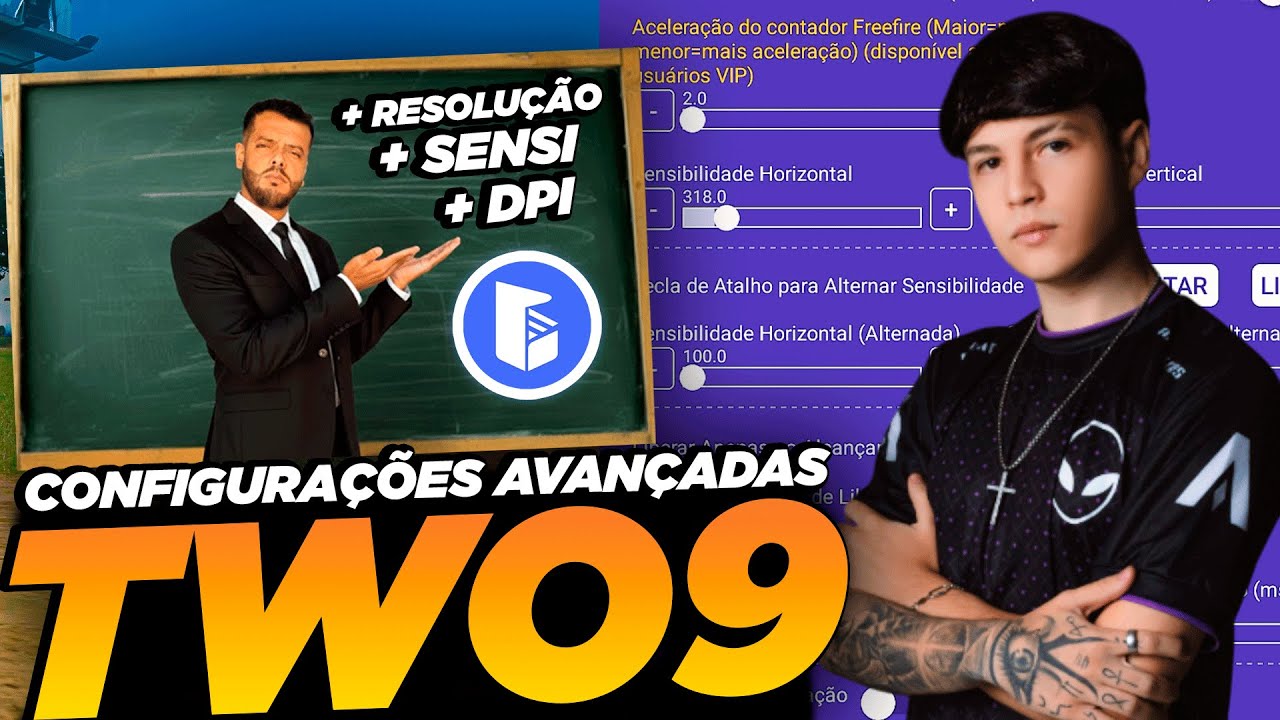 SAIU AS CONFIGURAÇÕES DETALHADAS DO TWO9 NO MOBILADOR! [SENI+DPI+RESOLUÇÃO]