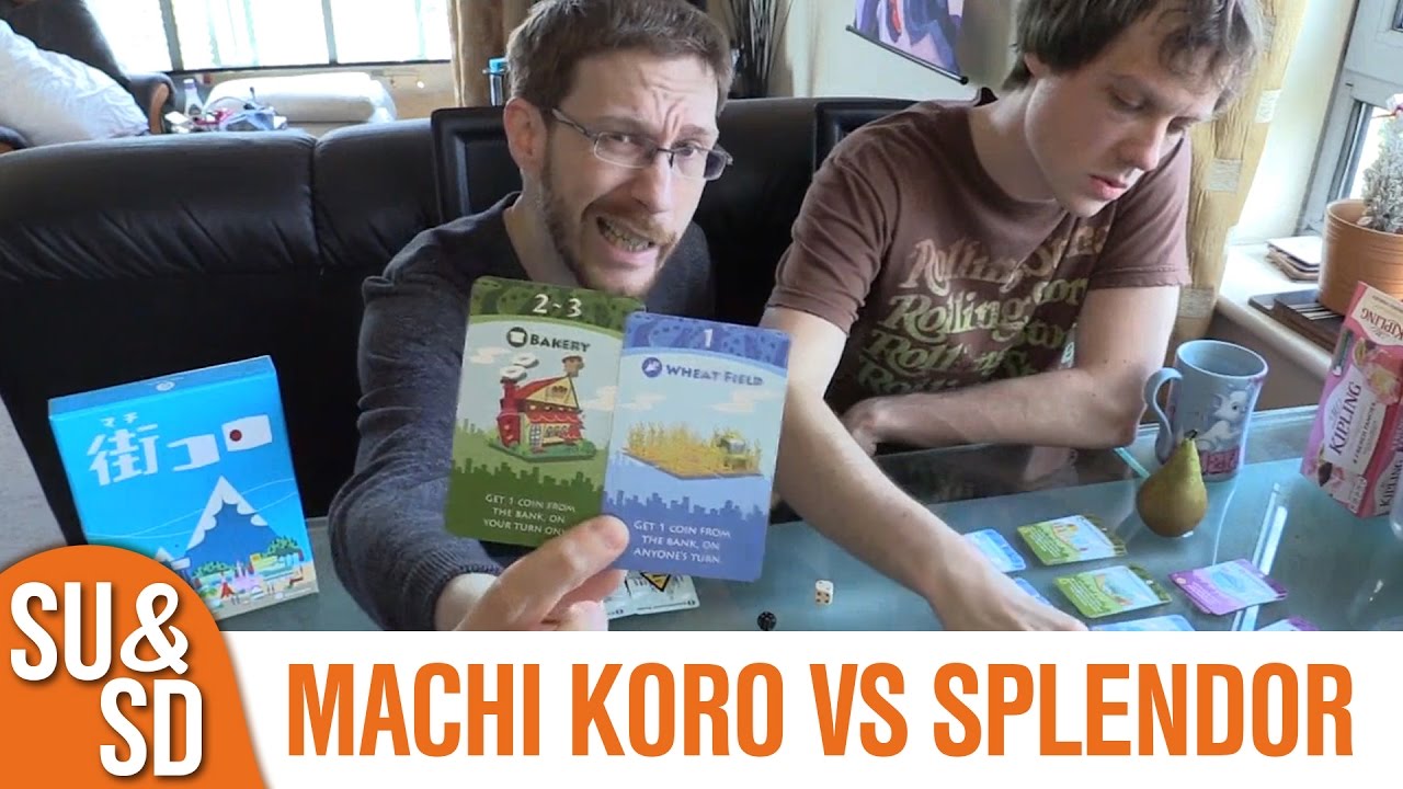 Machi Koro Vs Splendor - Shut Up & Sit Down Review(s)