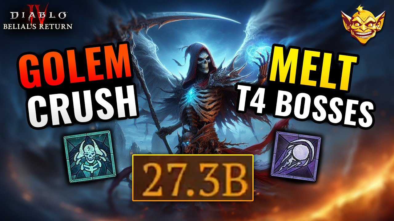 New Fastest Minion Necromancer Build Destroys Diablo 4 Season 8