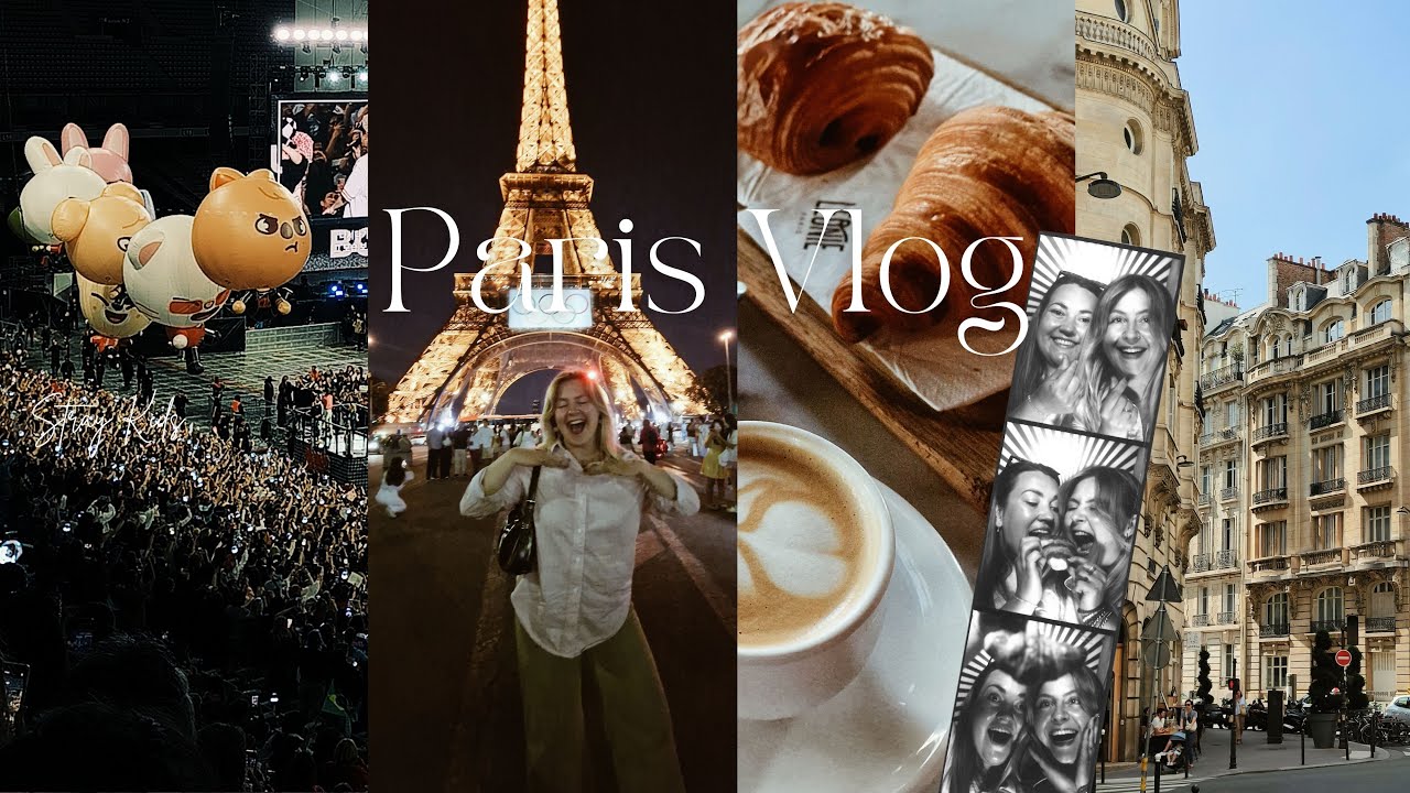 VLOG 4 | Girls trip в Париже. Концерт 🆂🆃🆁🅰🆈 🅺🅸🅳🆂 Paris