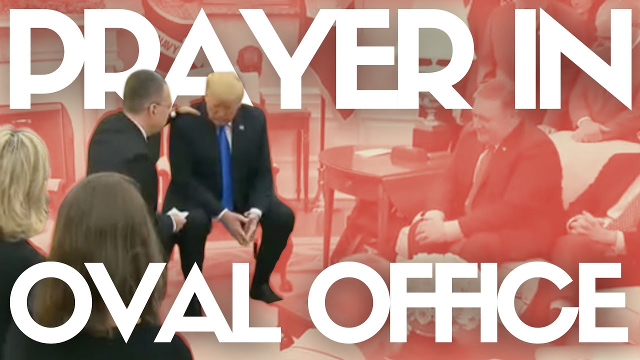 Prayer in the Oval Office, as freed pastor thanks Trump (10/13/18)