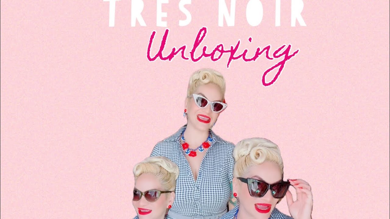Let&rsquo;s unbox @tresnoir&hearts;️#unbox #fy #tresnoir #tresnoireyewear #pinup #pinupgirl #unboxing #sunglasses