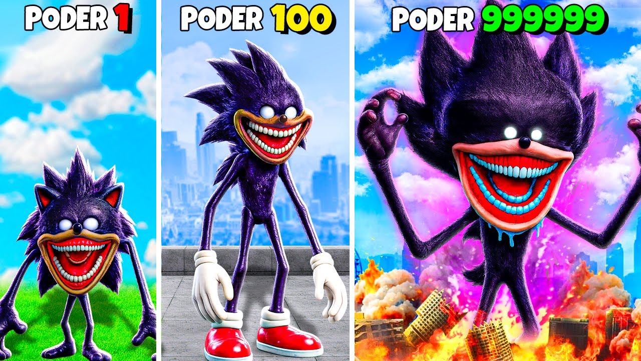 Mejorando a DARK SHIN SONIC en GTA 5 !! (Shin Sonic mod)