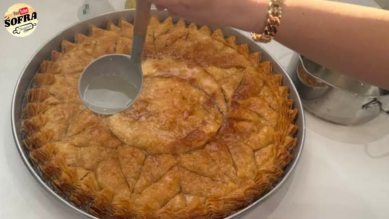 Si te Pergadisim Sherbetin  per Bakllava Tepsija Nr 55 @sofrashqiptare 