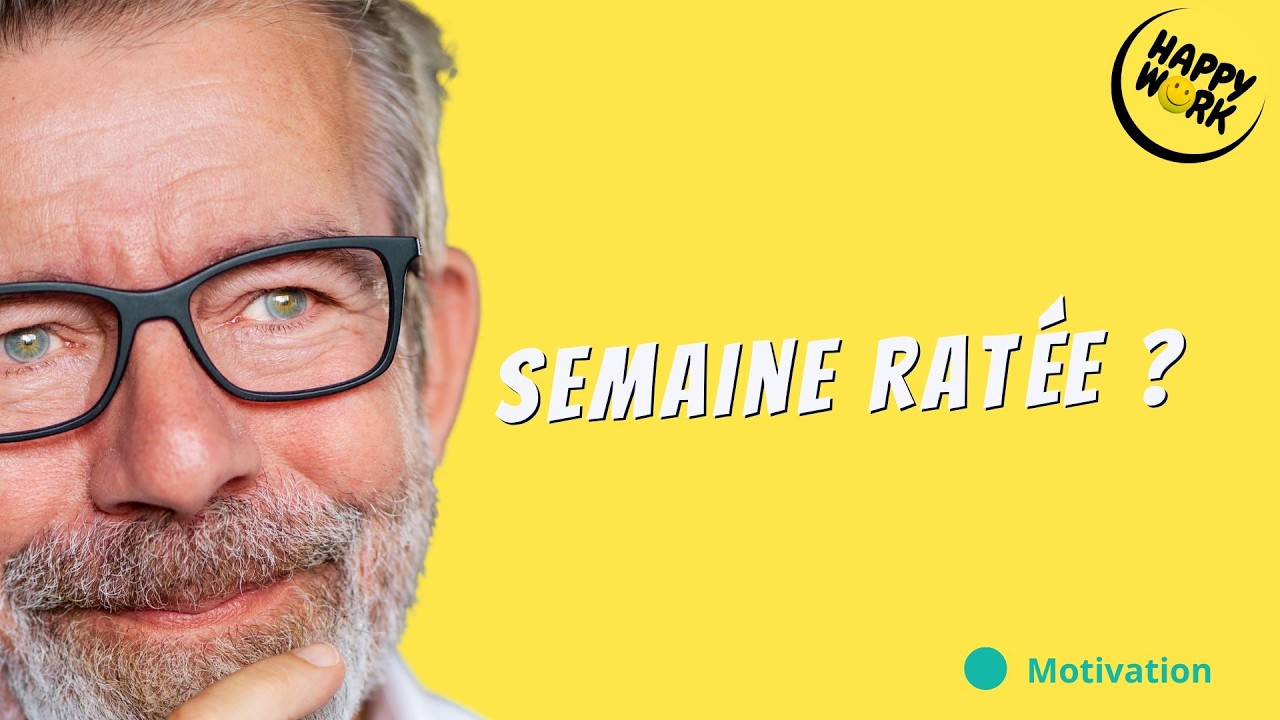 Pourquoi votre semaine n’a pas besoin d’être parfaite