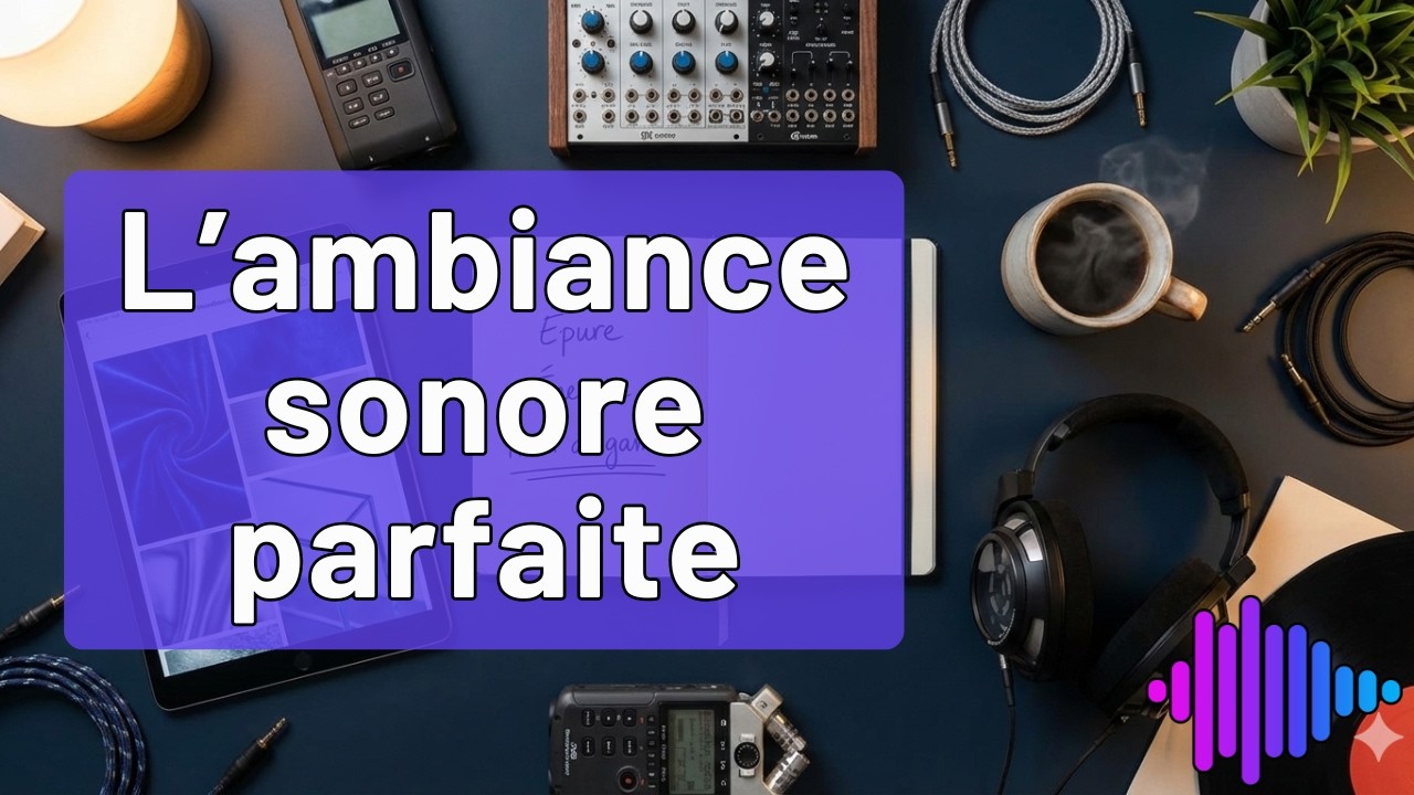 Mon processus de recherche pour trouver l'ambiance sonore parfaite