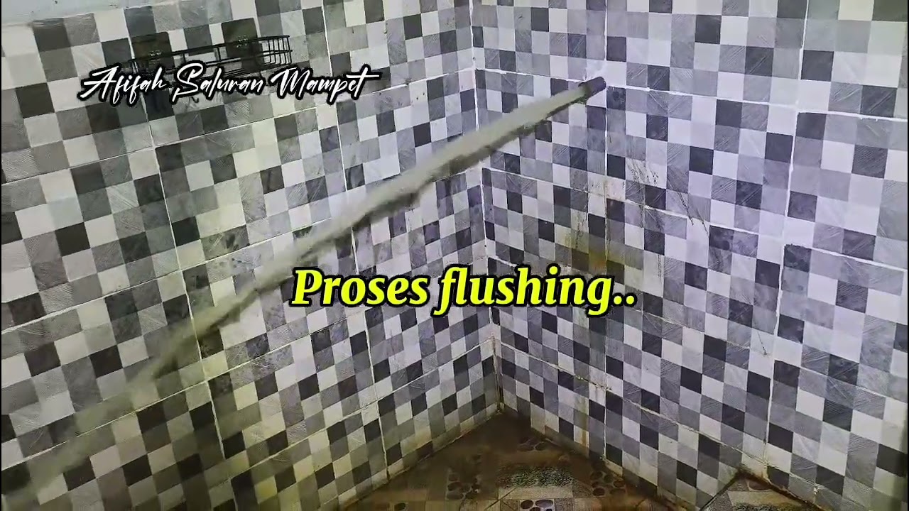 Air kran kamar mandi keluarnya kecil di Ds. Sukamaju