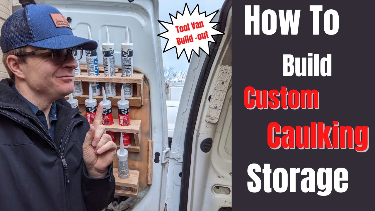 How to build the best Custom Caulking Storage  | Custom Tool Storage Buildout