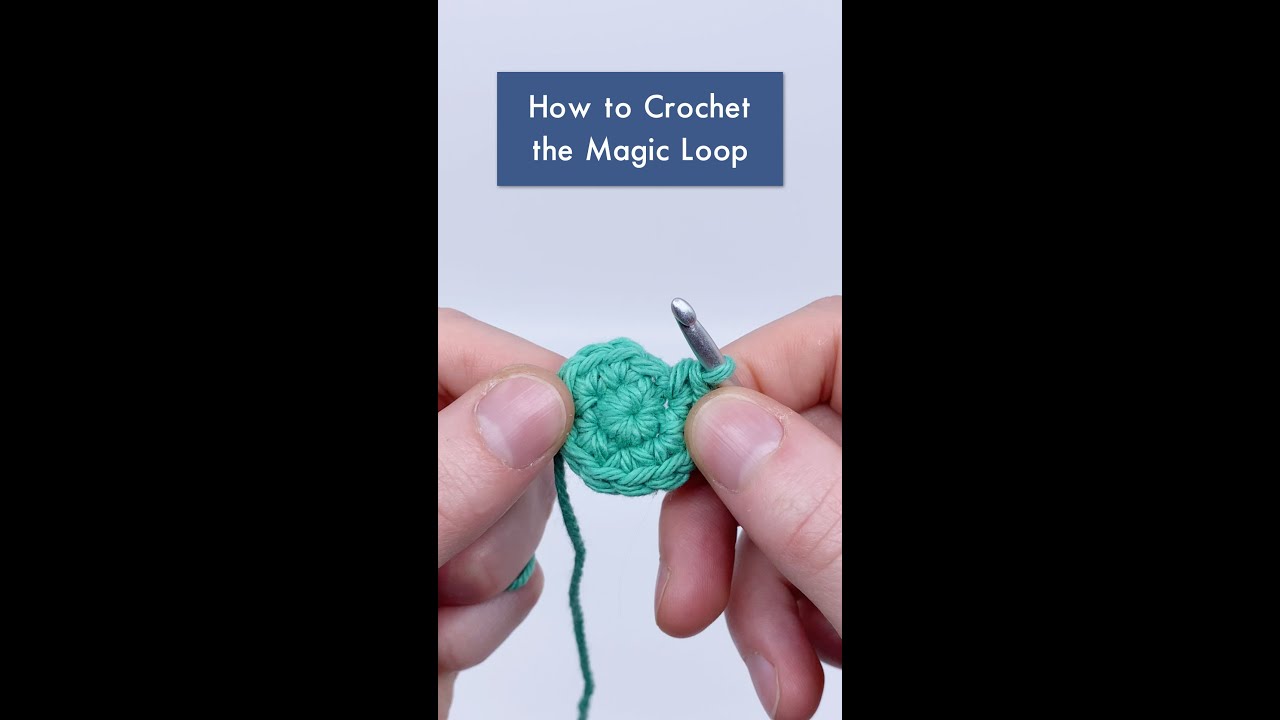 The Best Way to Crochet the Magic Loop #crochet #amigurumi
