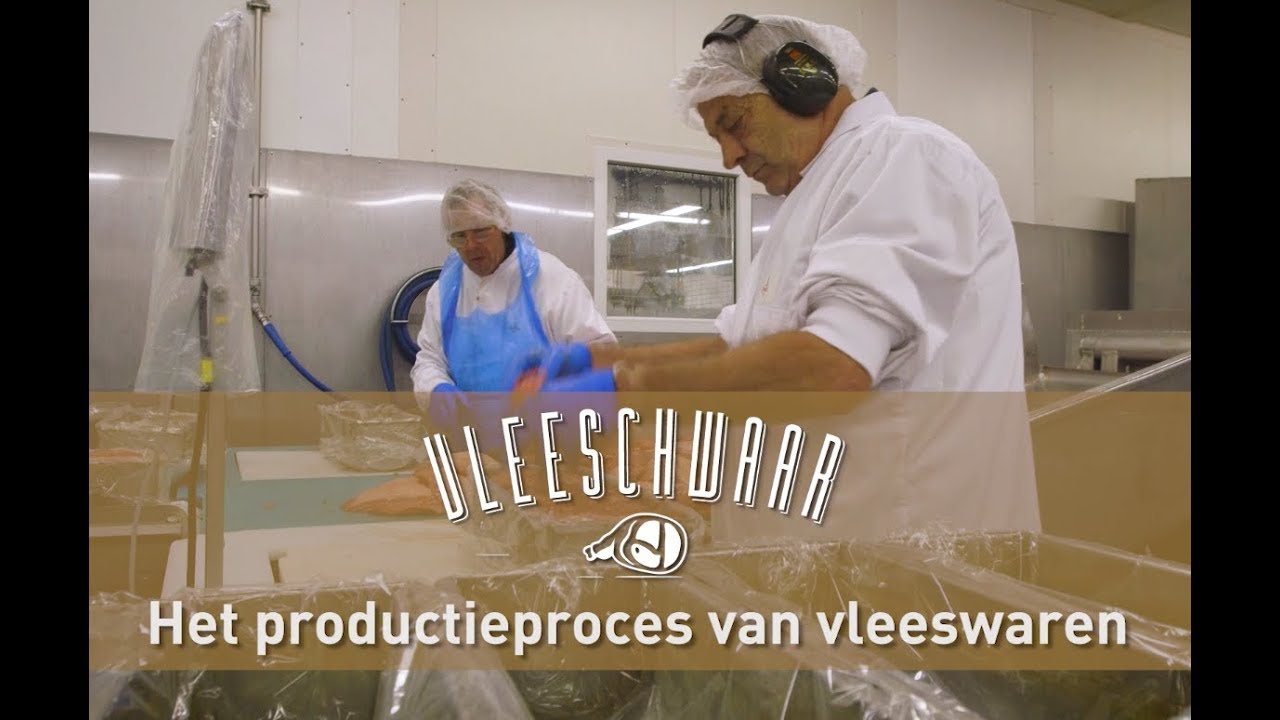 Het productieproces van vleeswaren