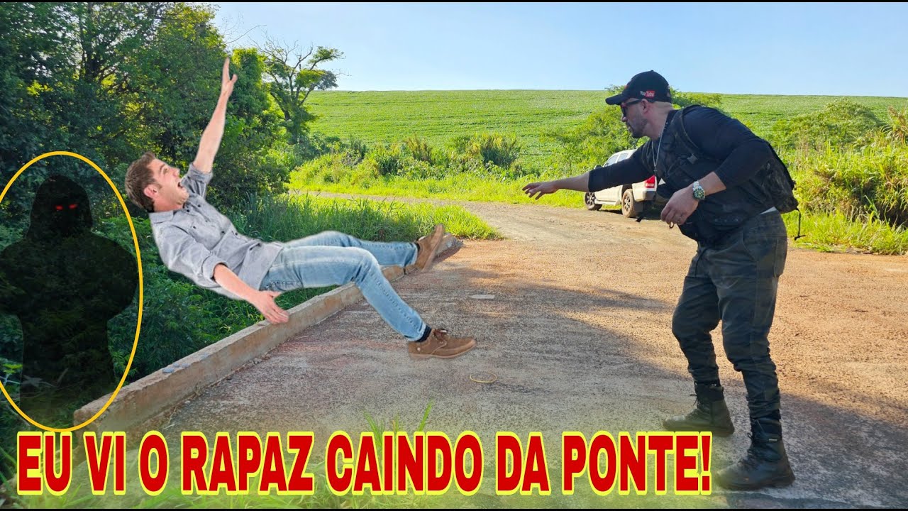 RAPAZ CAIU DA PONTE DURANTE A GRAVAÇÃO - SPIRITBOX
