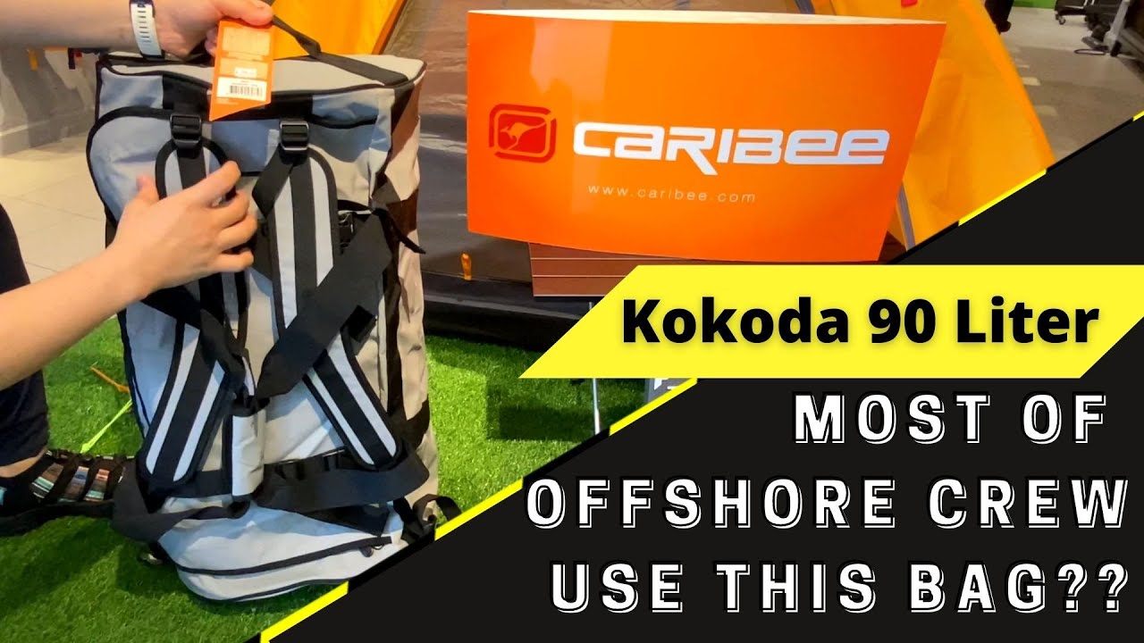 Caribee Kokoda 90 Liter Waterproof Offshore Duffle Bag Review