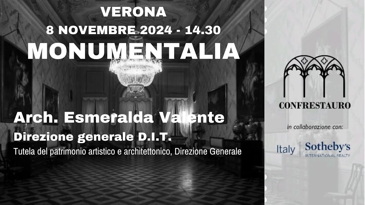 Monumentalia, l'intervento di ESMERALDA VALENTE