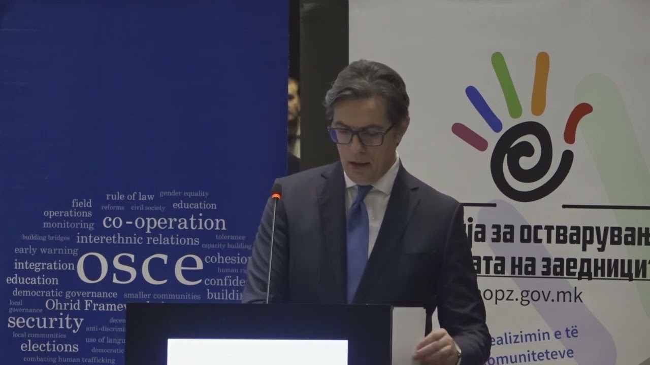 Обраќање на претседателот Пендаровски на конференција по повод Меѓународниот ден на човековите права