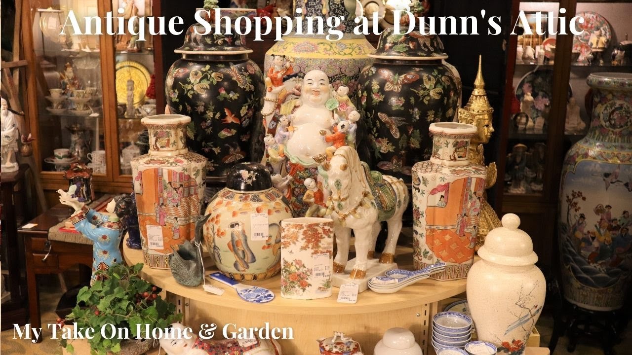 Shopping For Antiques At Dunn's Attic!!