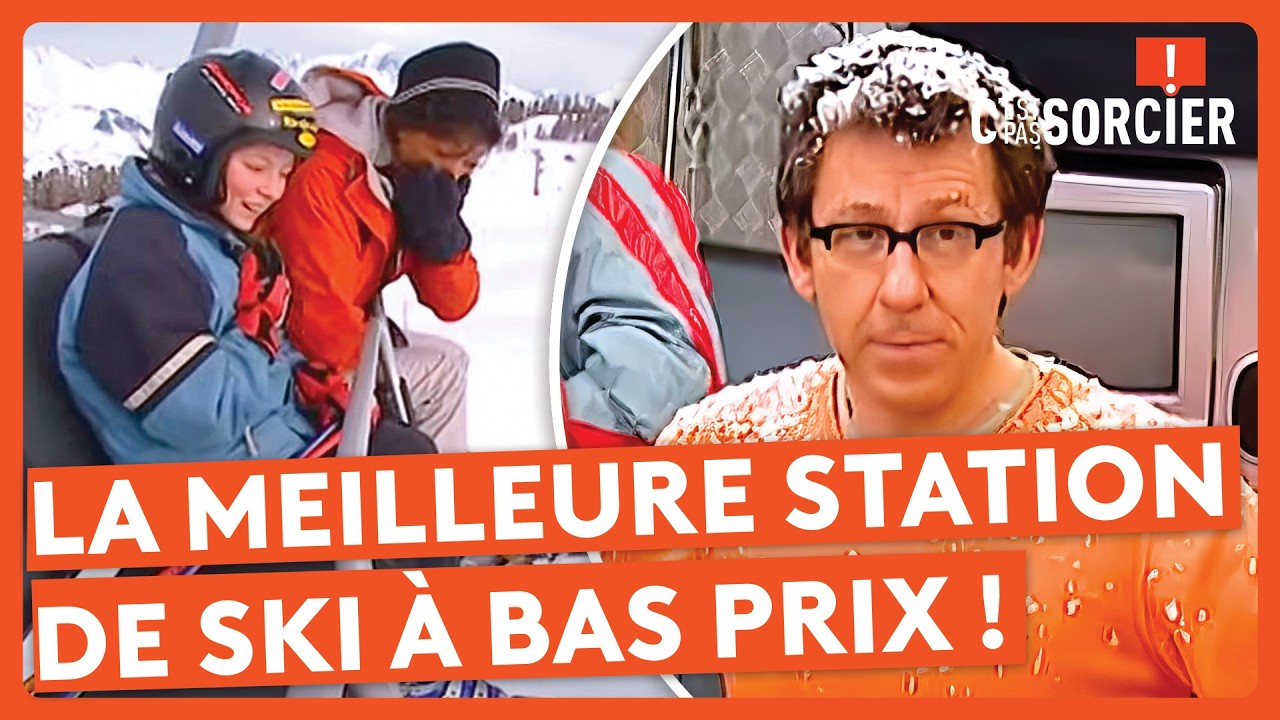 La meilleure station de ski à bas prix ! - C'est pas sorcier