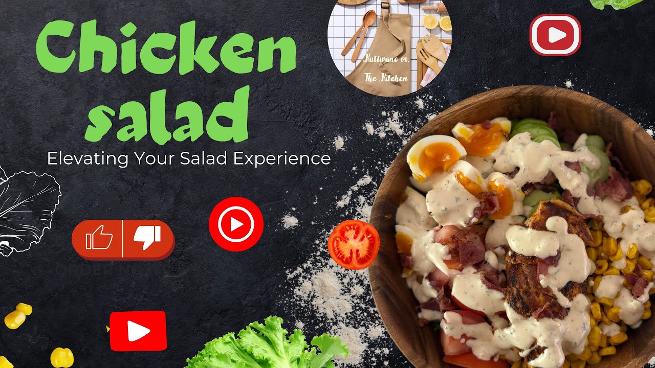 Crispy Fried Chicken Salad with Bacon & Sweet Corn | Flavour Explosion!