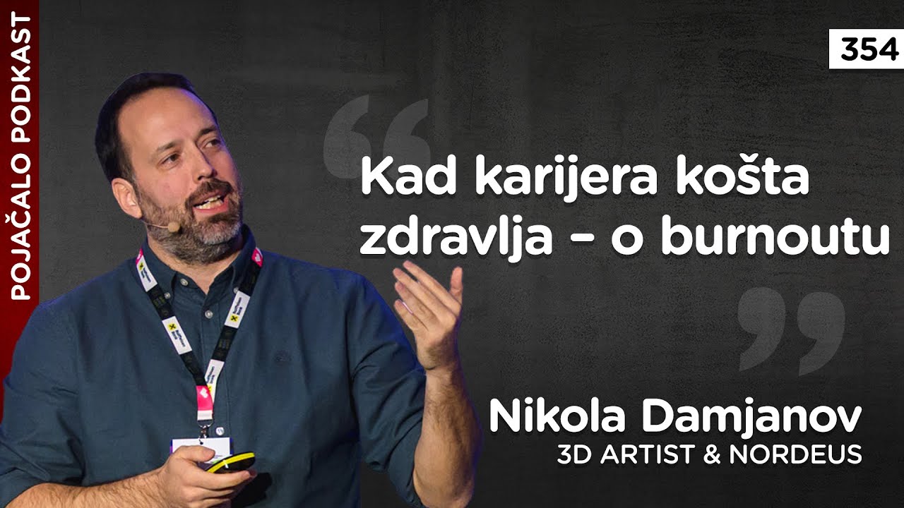 Nikola Damjanov: Kad karijera košta zdravlja - o burnoutu
