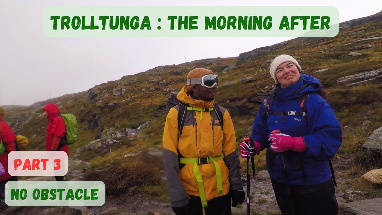 Trolltunga   The morning after