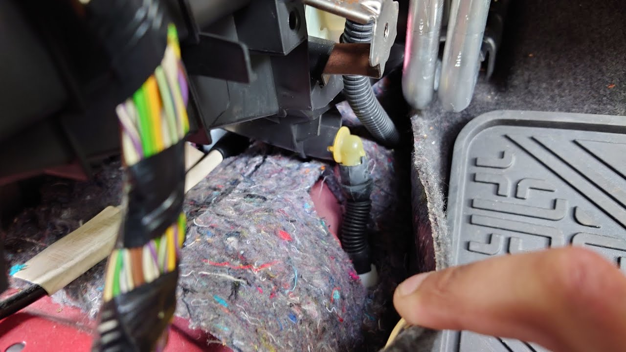 2014 Ford Transit Connect Air conditioning drain tube fix