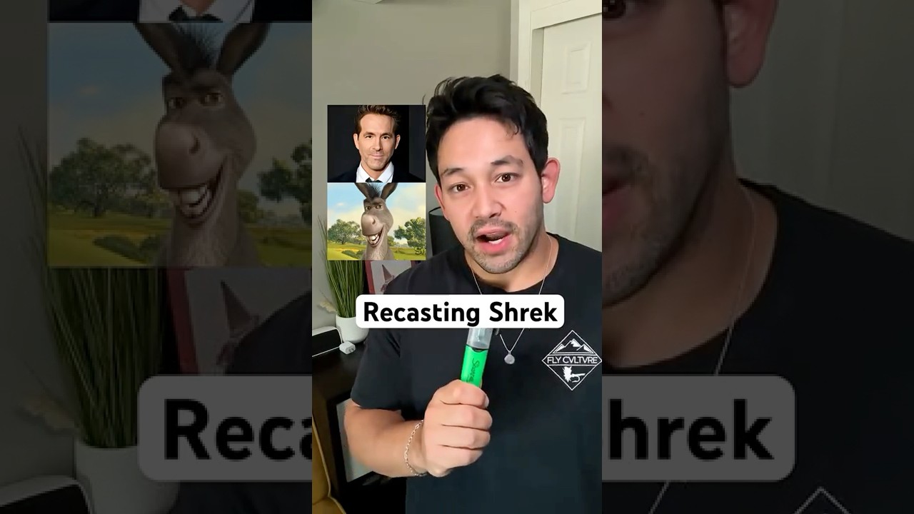 Recasting Shrek - celebrity Impressions #actors #impression #shrek #cameronlogsdon #celebrity