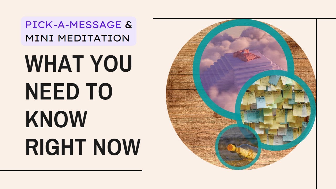 What You Need to Hear Right Now | Inner Guidance Pick-A-Message