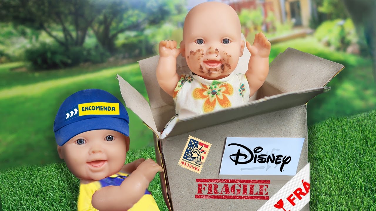 EU QUERIA VIAJAR PARA A DISNEY! - Lilly Doll