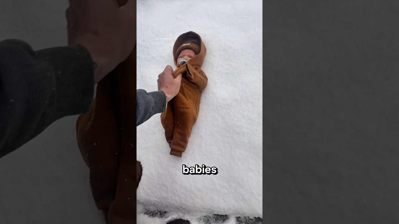 Why Babies Sleep Outside in Winter⁉️😱