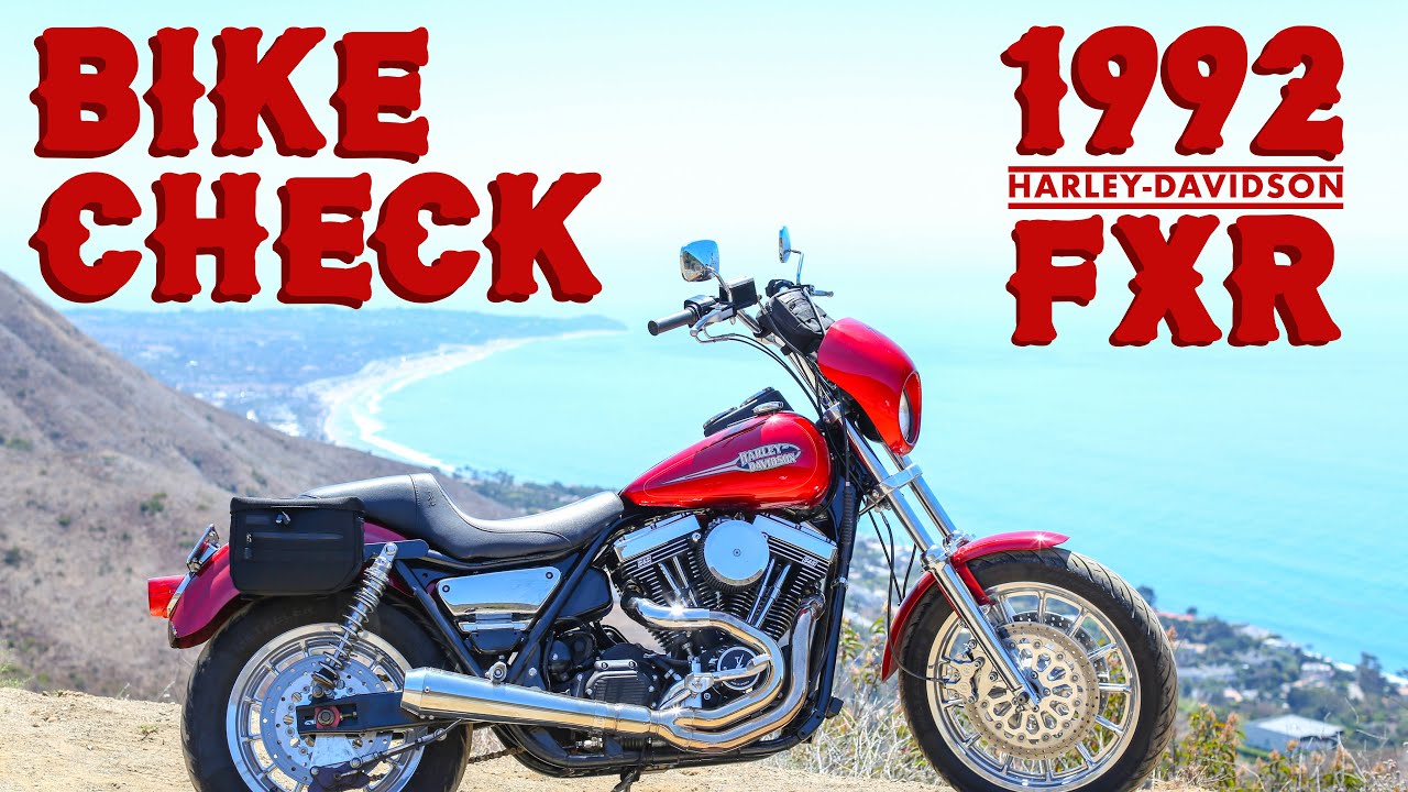 Проверка мотоцикла &mdash; Harley Davidson FXR 1992 года