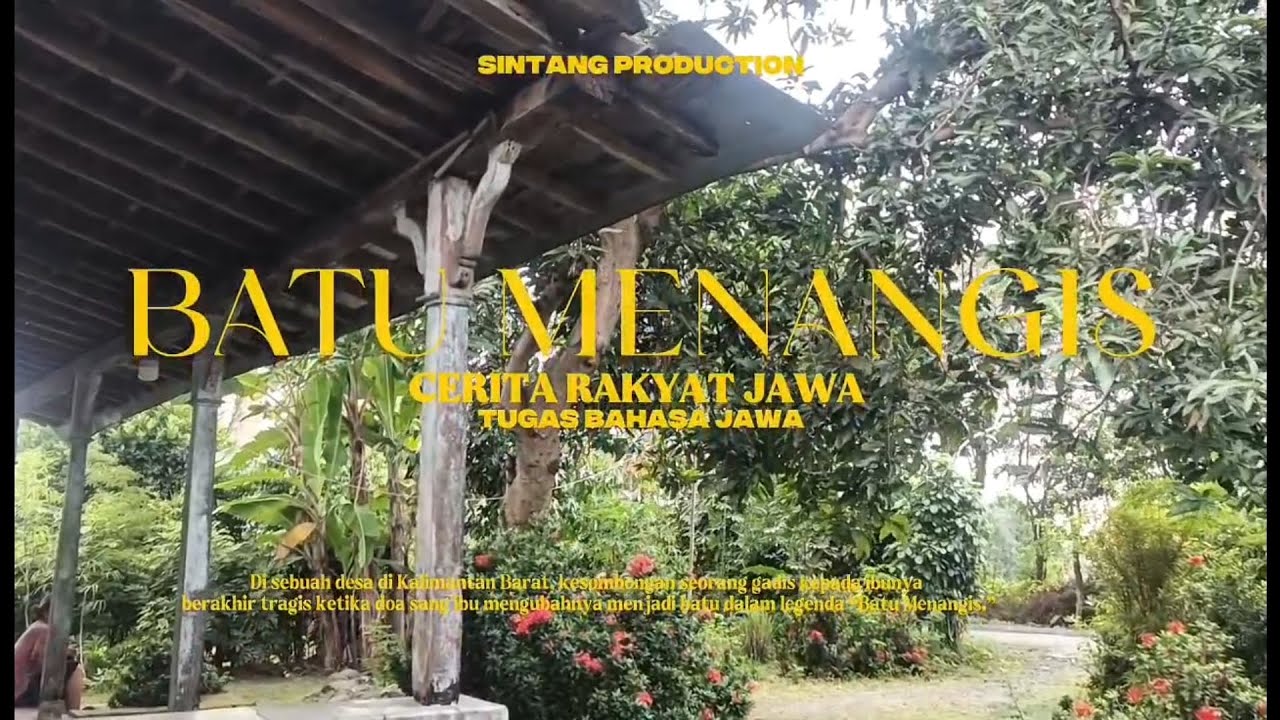 BATU MENANGIS | TUGAS BAHASA JAWA 