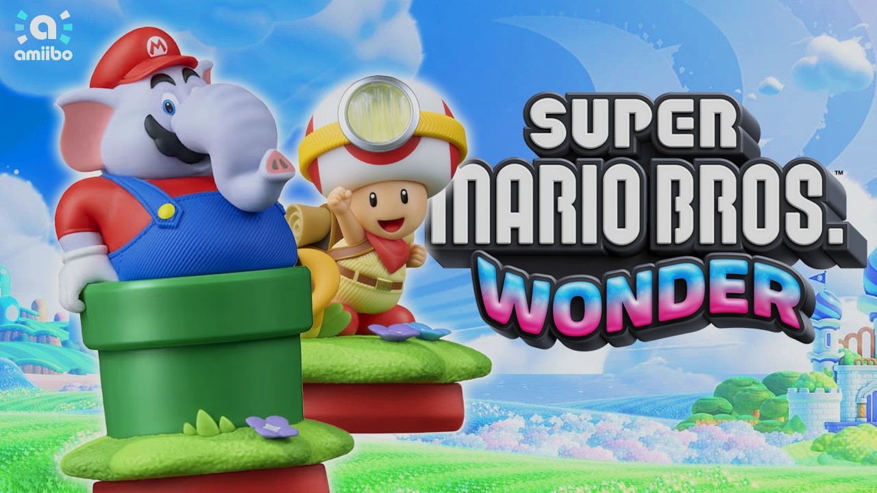 *НОВИНКА* Фигурка AMIIBO по мотивам Super Mario Wonder - Что они делают? (ОБЗОР)