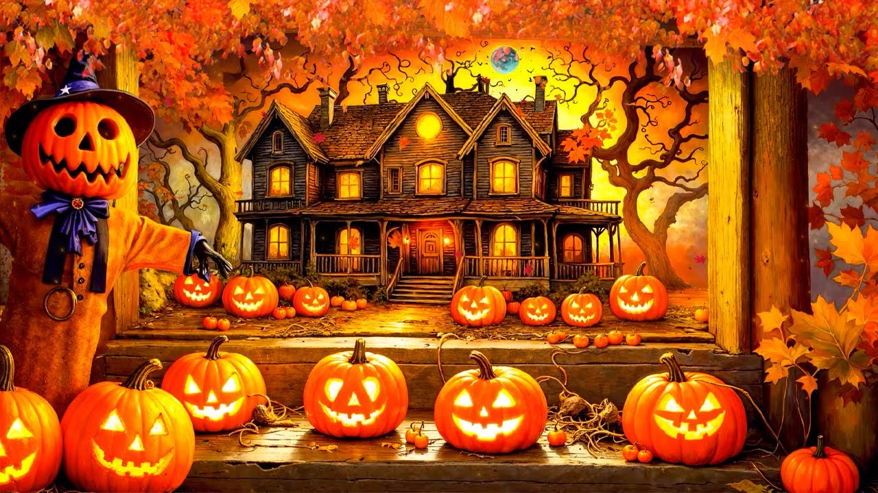 Лучшая жуткая музыка на Хэллоуин 2025 года🎃 Жуткая музыка для Хэллоуина🧛#halloweenmusic