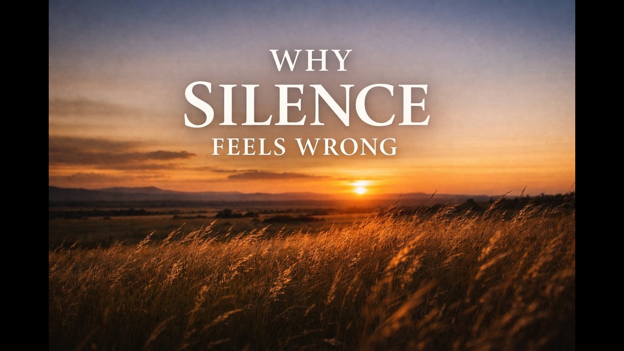 The Evolutionary Mismatch Making Silence Feel Wrong