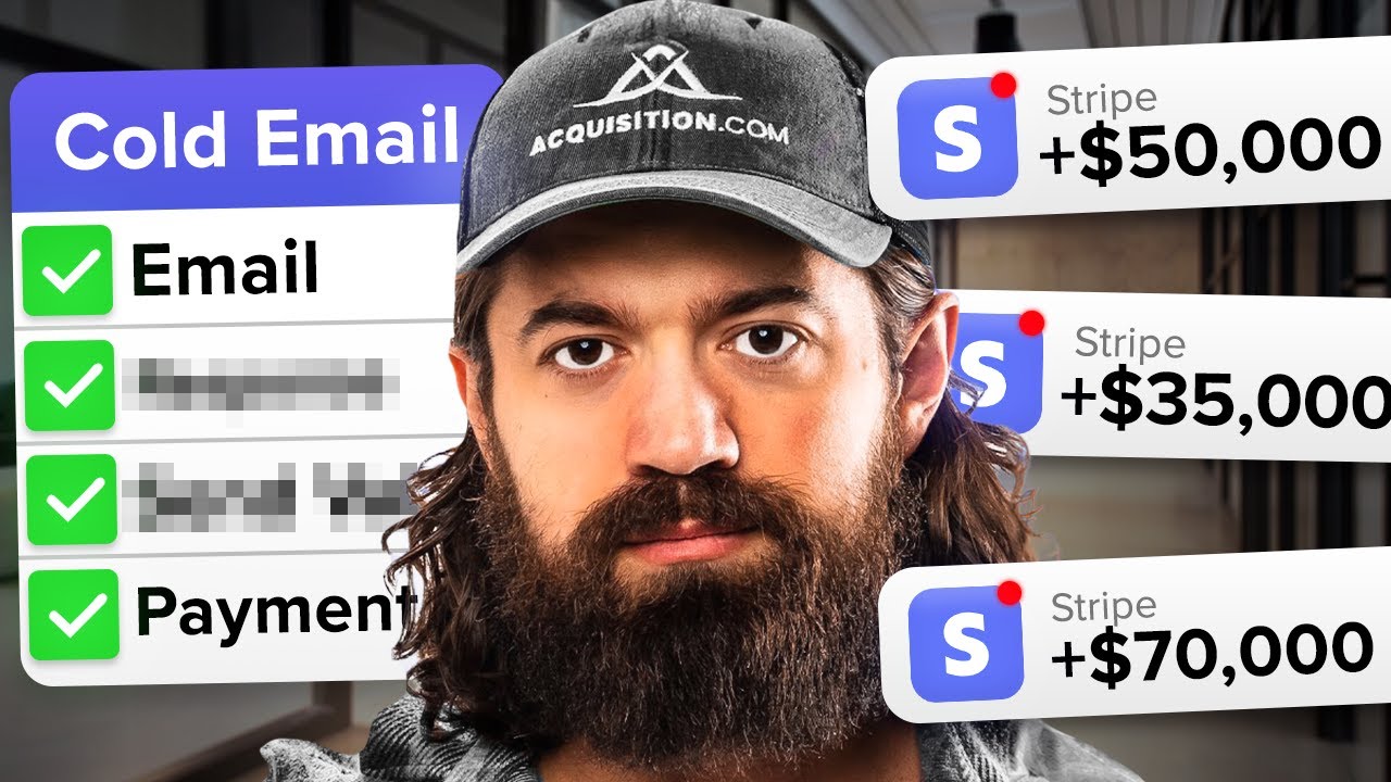Alex Hormozi's $100M Cold Email Strategy