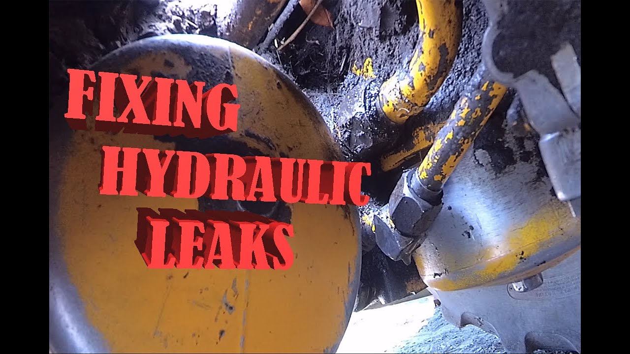 Fixing Hydraulic Leaks on the John Deere 410 Backhoe