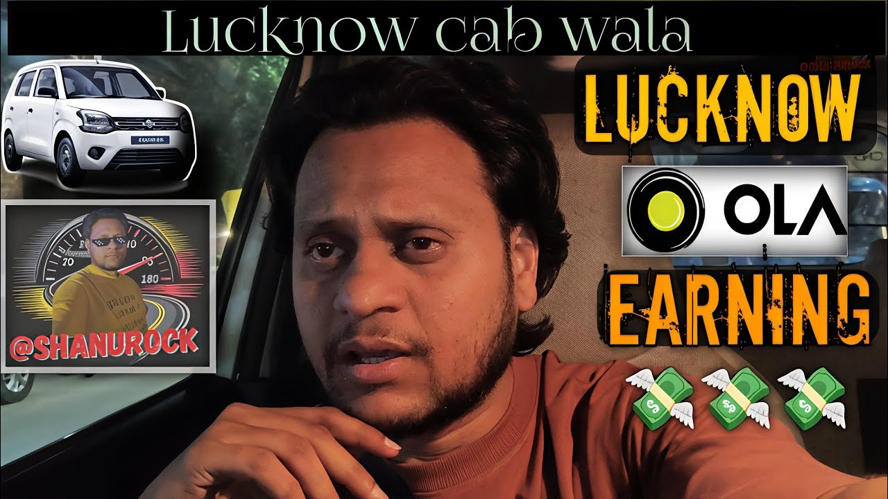 | LUCKNOW OLA EARNING 💸 | LUCKNOW CAB WALA | @BroCab99 @VSKVlogs #cabdriver #ola