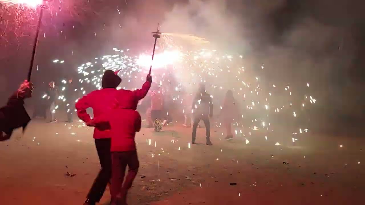 Correfoc Alenyà Sant Jordi 2023