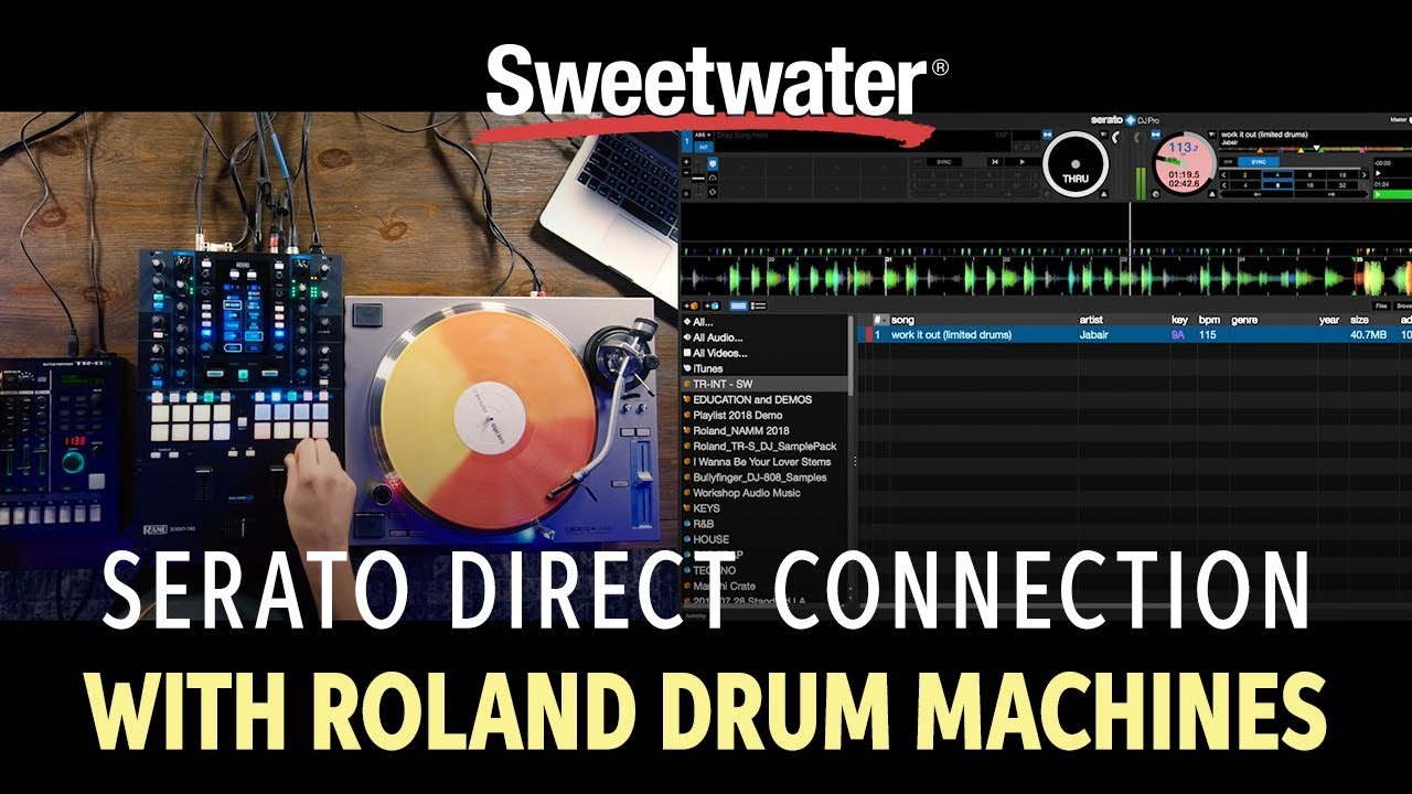 Serato x TR-SYNC Update — Direct Connection with Roland Drum Machines